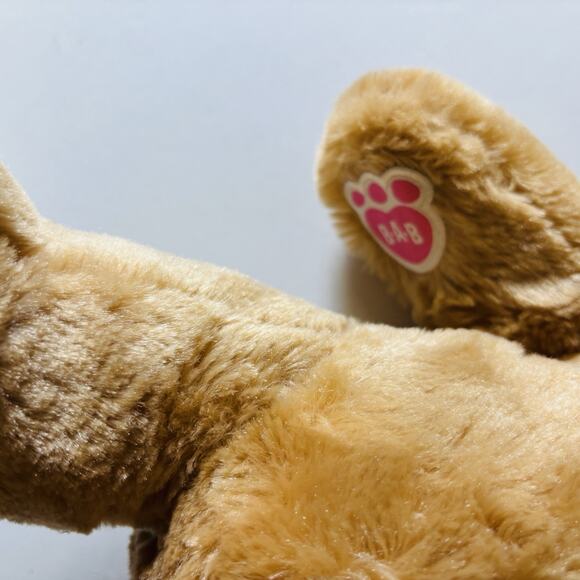 Build A Bear Workshop Pawlette Bunny Rabbit Plush Tan/ Pink 21” - Picture 7 of 14